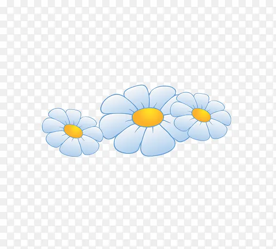 蓝色太阳花