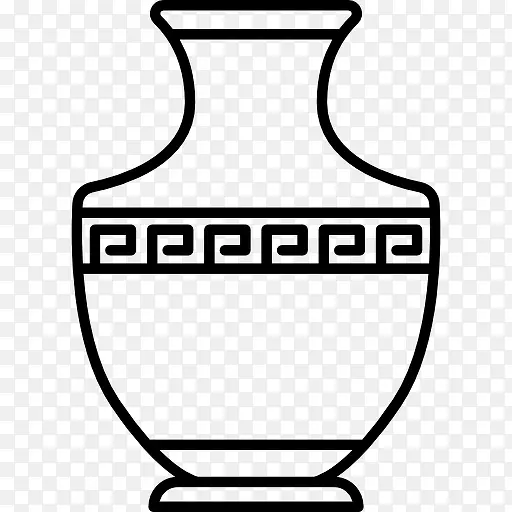 希腊花瓶图标