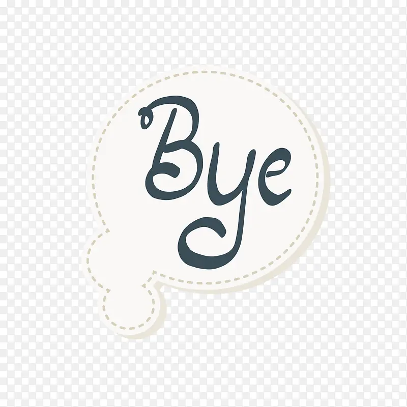矢量创意Bye标签对话框PNG图片素材下载_图片编号8697443-PNG素材网