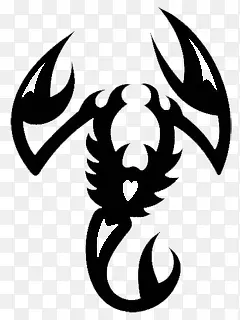 蝎子纹身