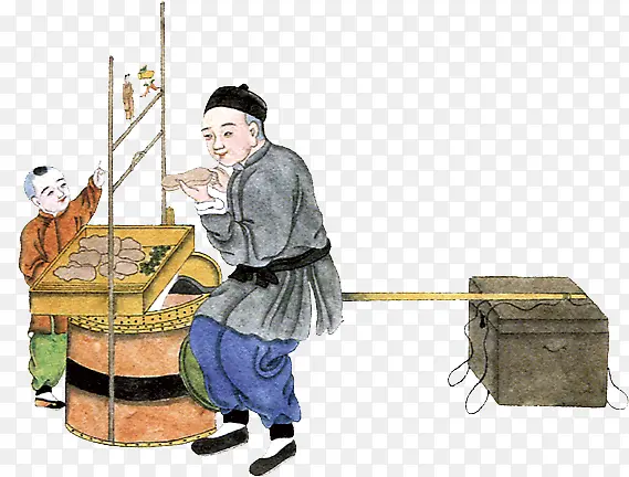古代人 手绘 人物PNG图片素材下载_图片编号8704991-PNG素材网