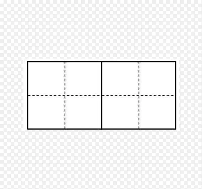 虚线四字方格
