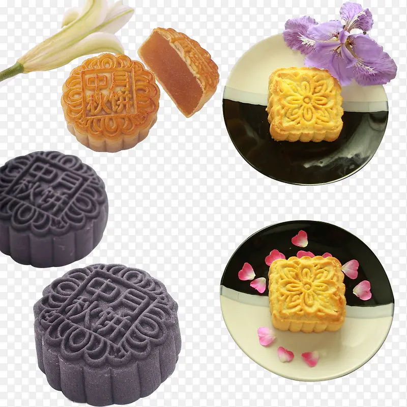 3d月饼素材卡通中秋节图片