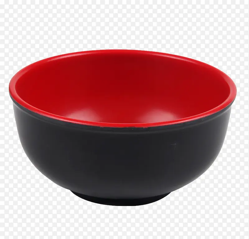 黑色的塑料碗