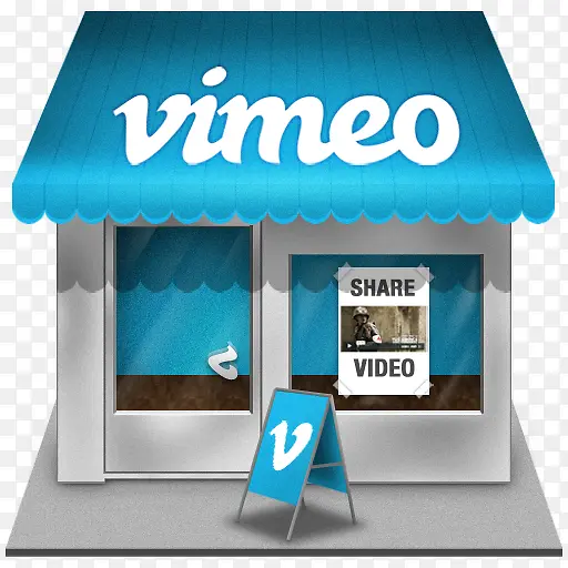 Vimeo商店图标