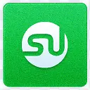 StumbleUpon清洁噪音社会媒体图标