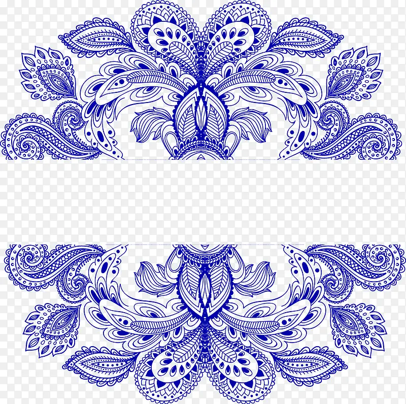 矢量花纹