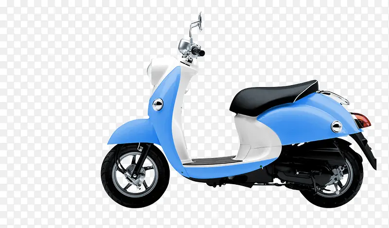 蓝色小绵羊摩托车
