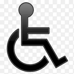 残疾人专用无障碍标志图标
