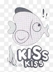 KISS卡通鱼