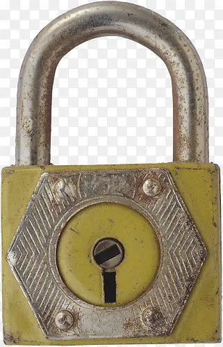 生锈古风金属锁
