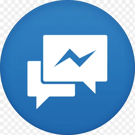 Facebook messenger图标PNG图片素材下载_图片编号8731270-PNG素材网