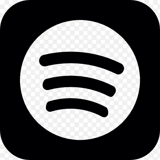 Spotify标志按钮图标