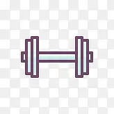 哑铃Health-Fitness-icons