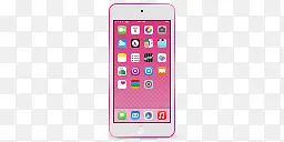 苹果热iPod粉红产品触摸苹果的产