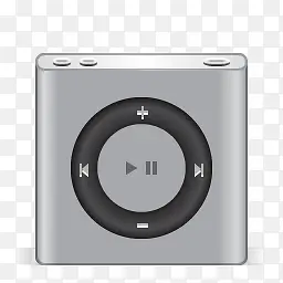 苹果iPod纳米银苹果节日图标