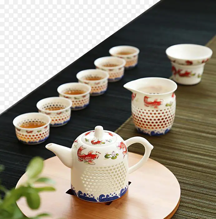 欧式风格的茶具茶壶