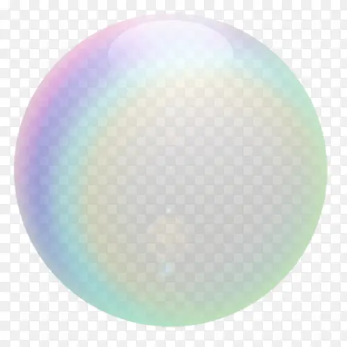 圆形泡泡
