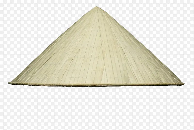 黄色竹斗笠