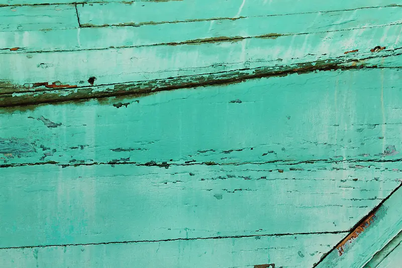 绿色油漆木板背景