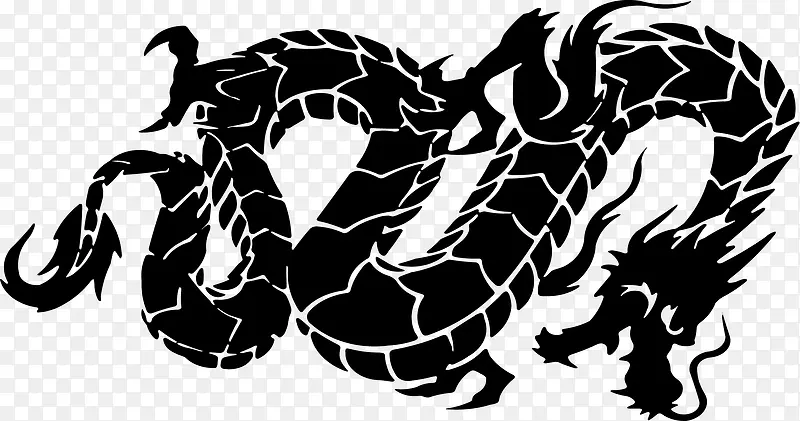 矢量中国龙