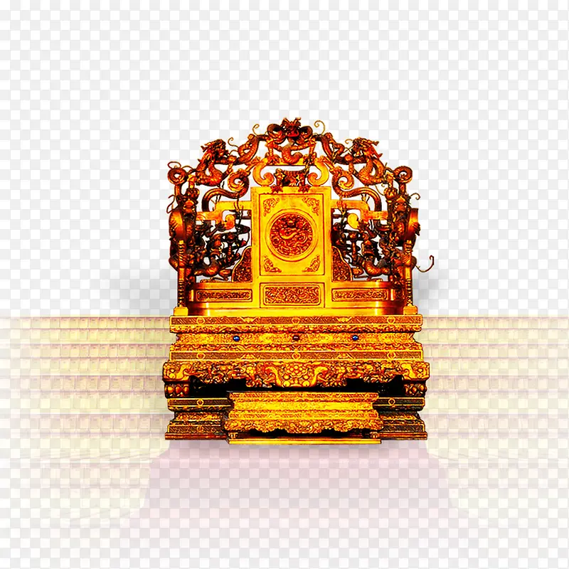 金色龙椅