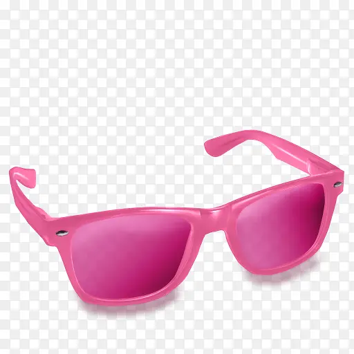 粉红色的眼镜wayfarer-icons
