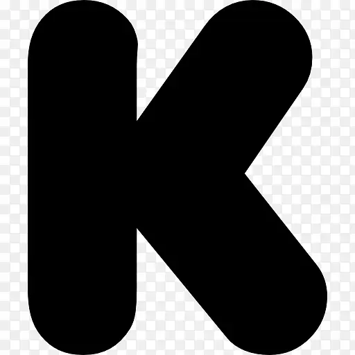 Kickstarter的大标志图标
