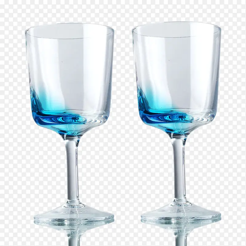 冰川蓝无铅水晶质感玻璃