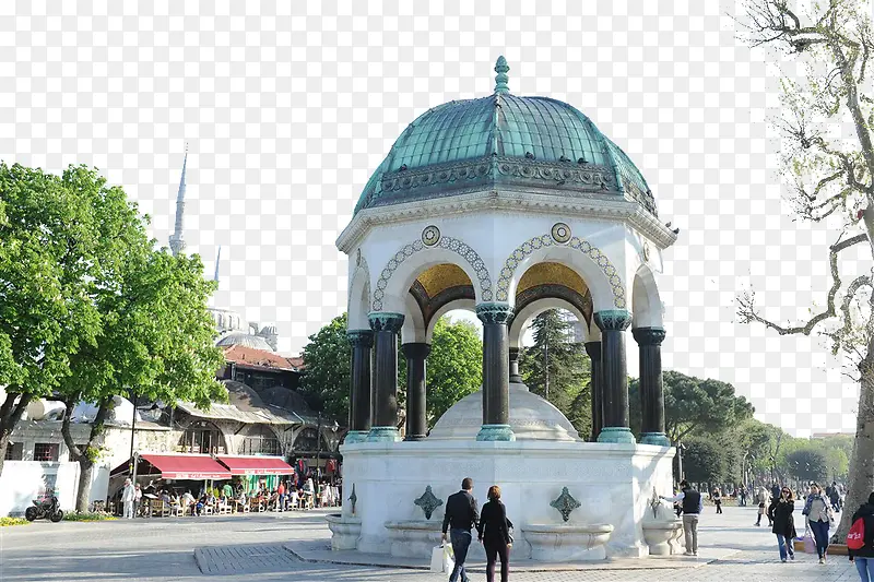 伊斯坦布尔的德皇威廉喷泉