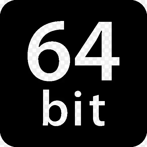 Computer Hardware 64bit Icon