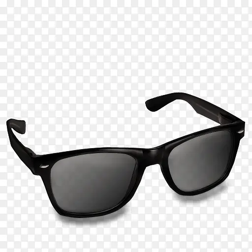 黑色的眼镜wayfarer-icons