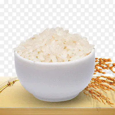 晶莹剔透的大米