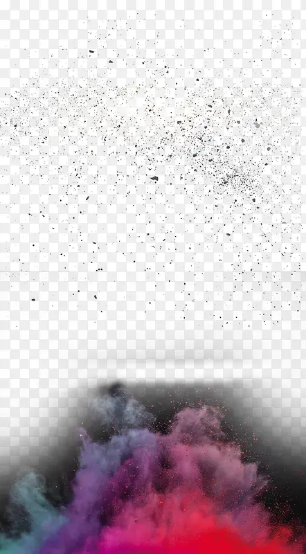 炫彩星空背景图