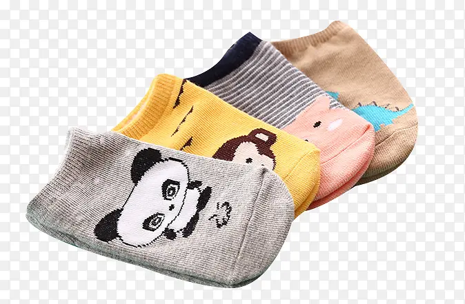 纯棉儿童船袜