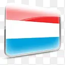 设计欧盟旗帜图标卢森堡doof