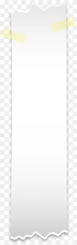 长纸张矢量图