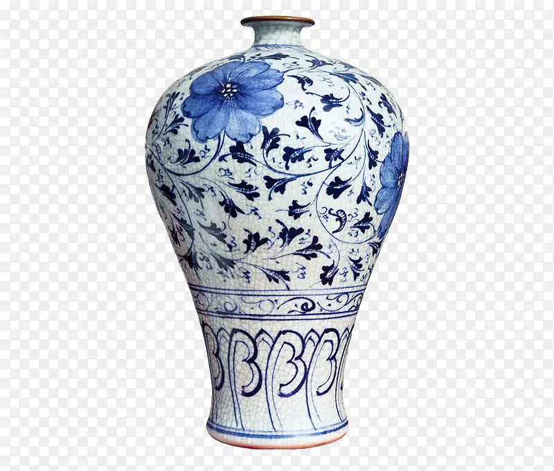 中国古典的素雅花瓶