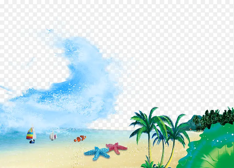 夏日海滩