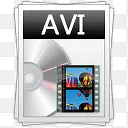 AVI视频文件图标与3