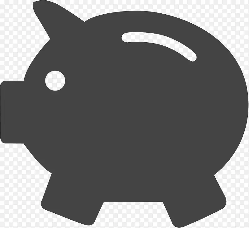 小猪350像素-完美的符号图标