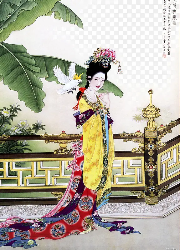 工笔人物画