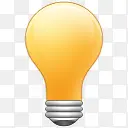 提示灯泡思想光提示能量软