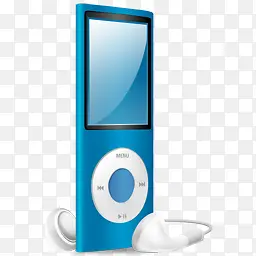 iPod纳米蓝色iPod Nano的色