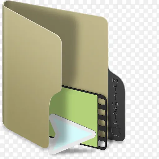 多媒体文件夹mac-os-folder-icons