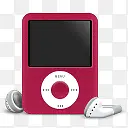 纳米红iPod Nano的图标