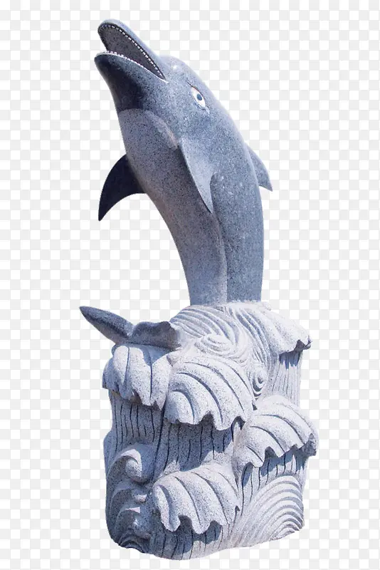 小鲸鱼雕像