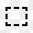 selection rectangular icon