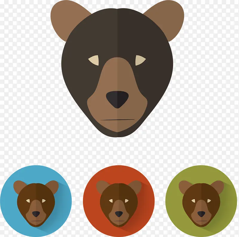 棕熊头像