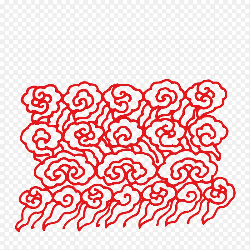 云纹浪花